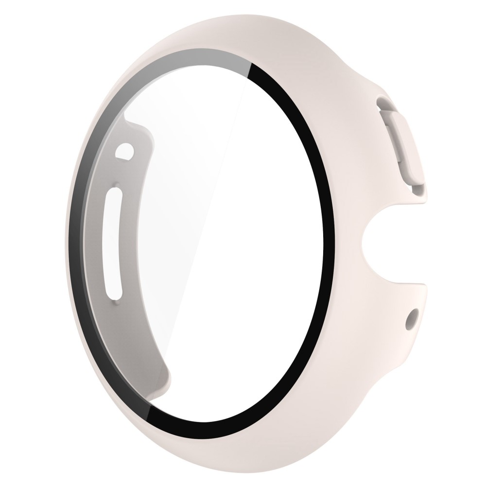 Google Pixel Watch / Watch 2 Skal Med Härdat Glas Vit