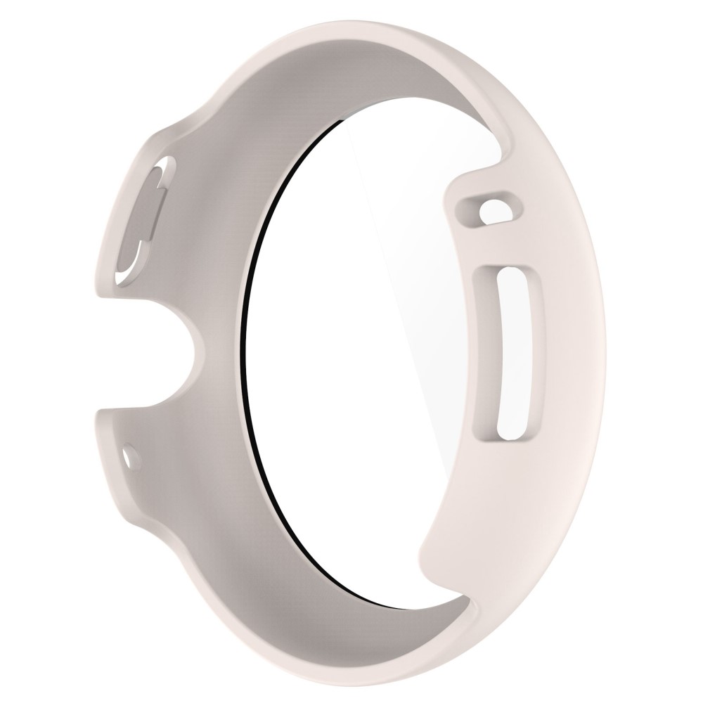  Google Pixel Watch / Watch 2 Skal Med Härdat Glas Vit