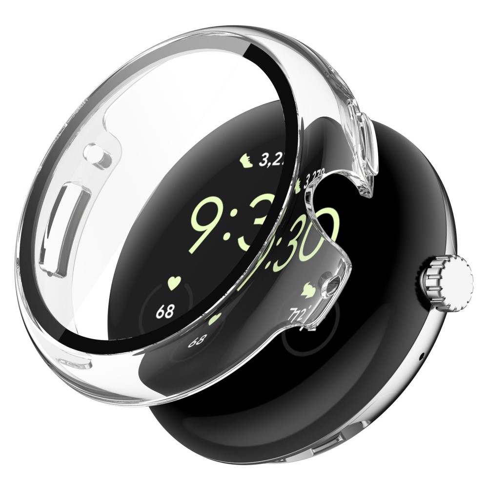  Google Pixel Watch / Watch 2 Skal Med Härdat Glas Transparent
