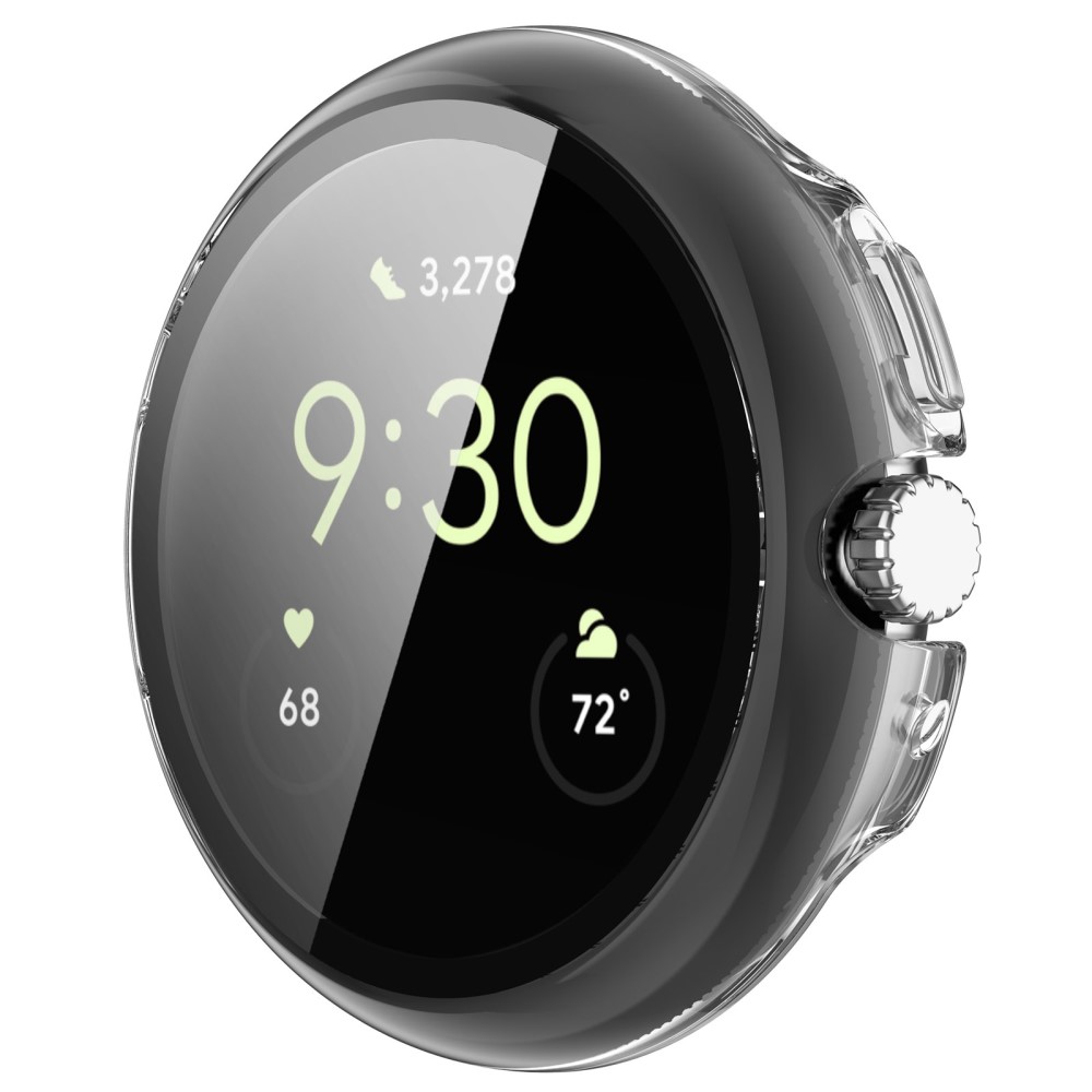  Google Pixel Watch / Watch 2 Skal Med Härdat Glas Transparent