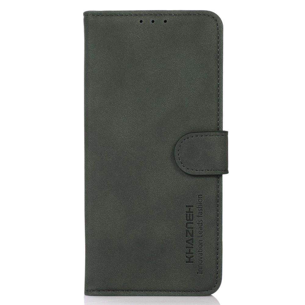 KHAZNEH KHAZNEH Motorola Edge 40 Neo 5G Fodral Retro Läder Grön