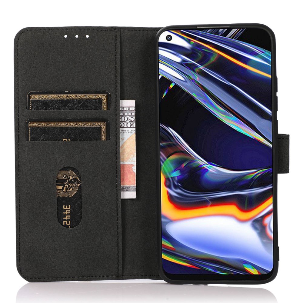 KHAZNEH KHAZNEH Motorola Moto G84 5G Fodral Retro Läder Svart