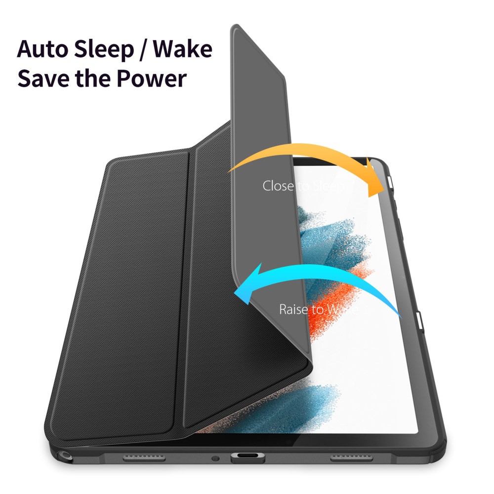 DUX DUCIS DUX DUCIS Galaxy Tab A9 Plus Fodral TOBY Tri-Fold Svart
