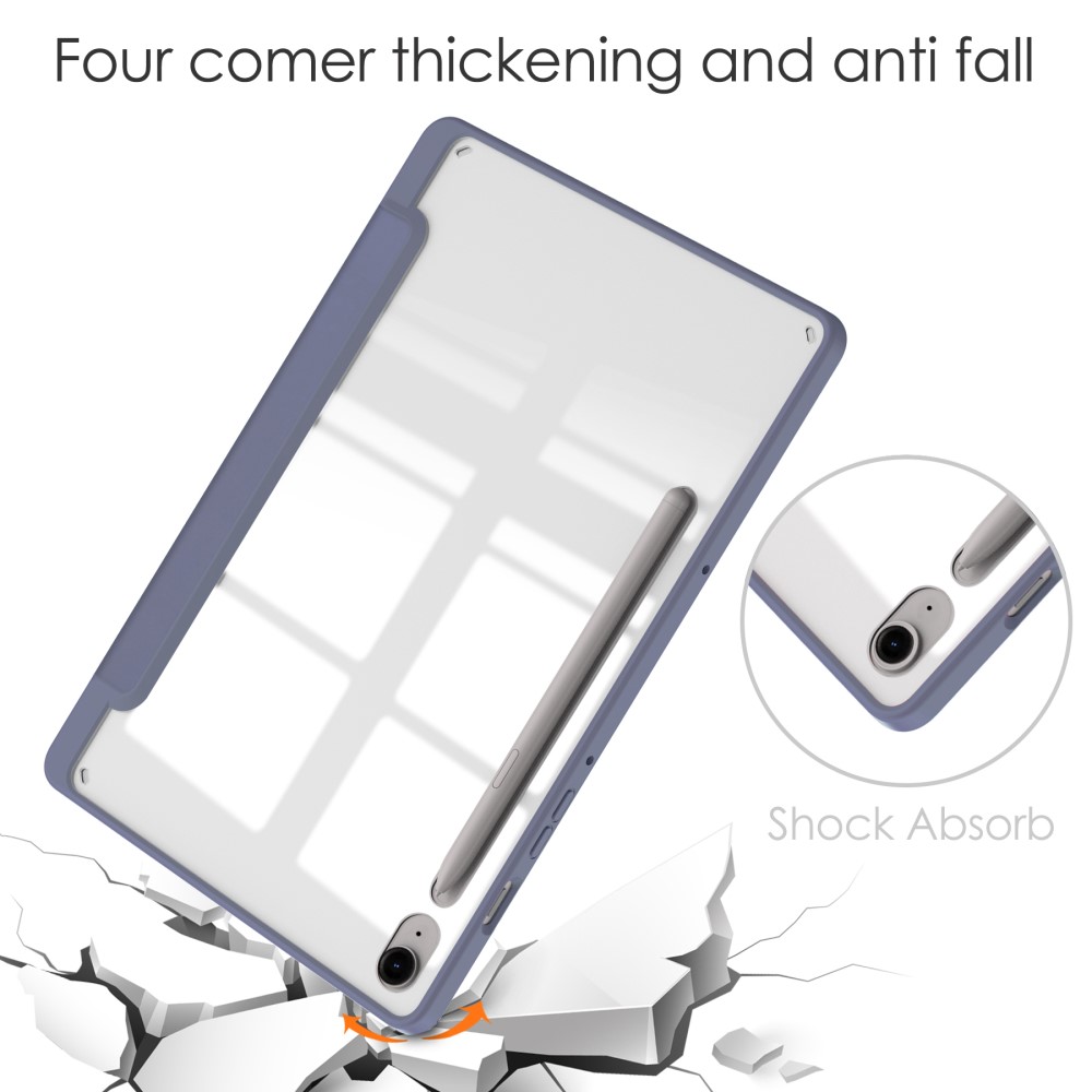  Galaxy Tab S9 FE Fodral Hybrid Pennhållare Lila