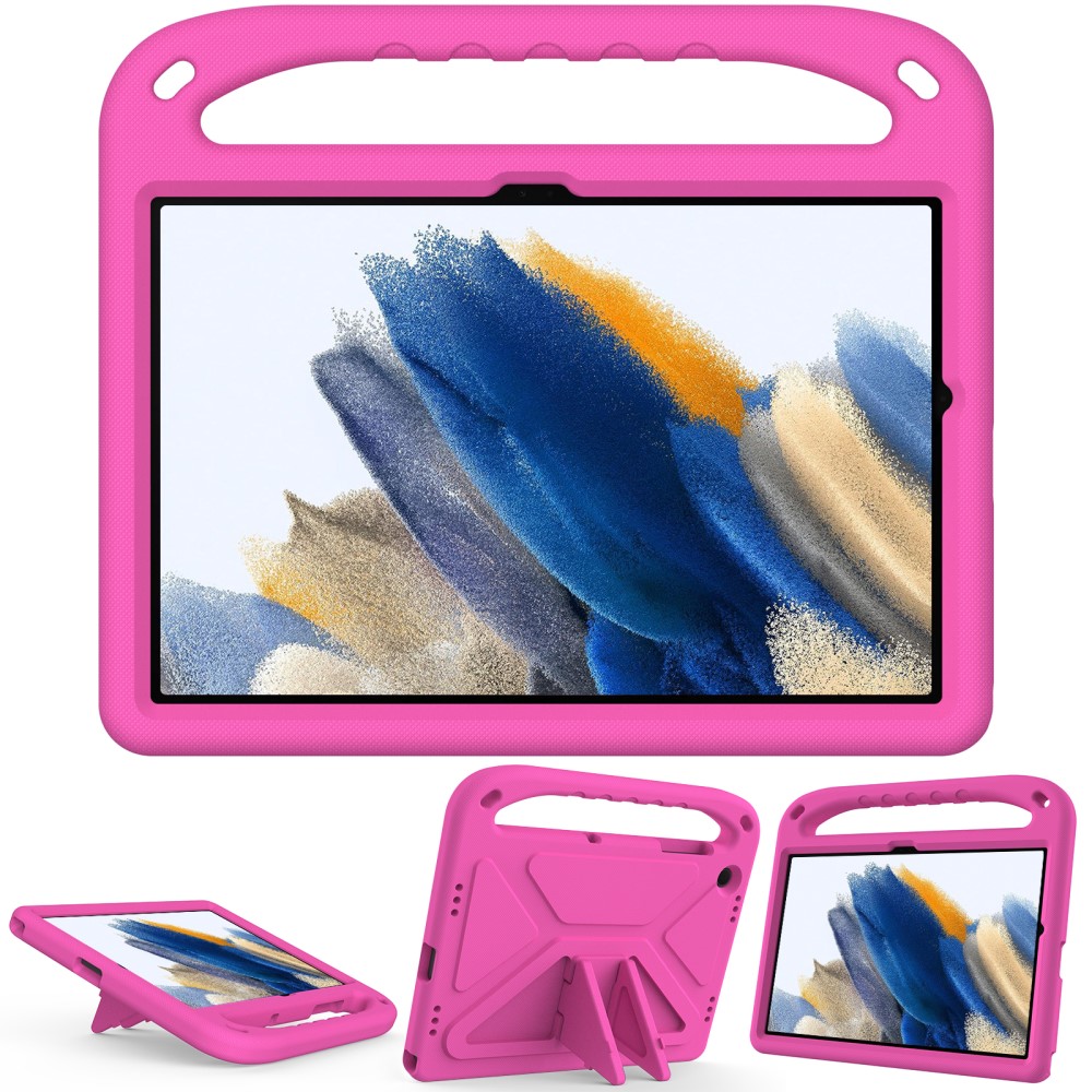  Samsung Galaxy Tab A11 Plus / Tab A9 Plus Skal EVA Kickstand Rosa