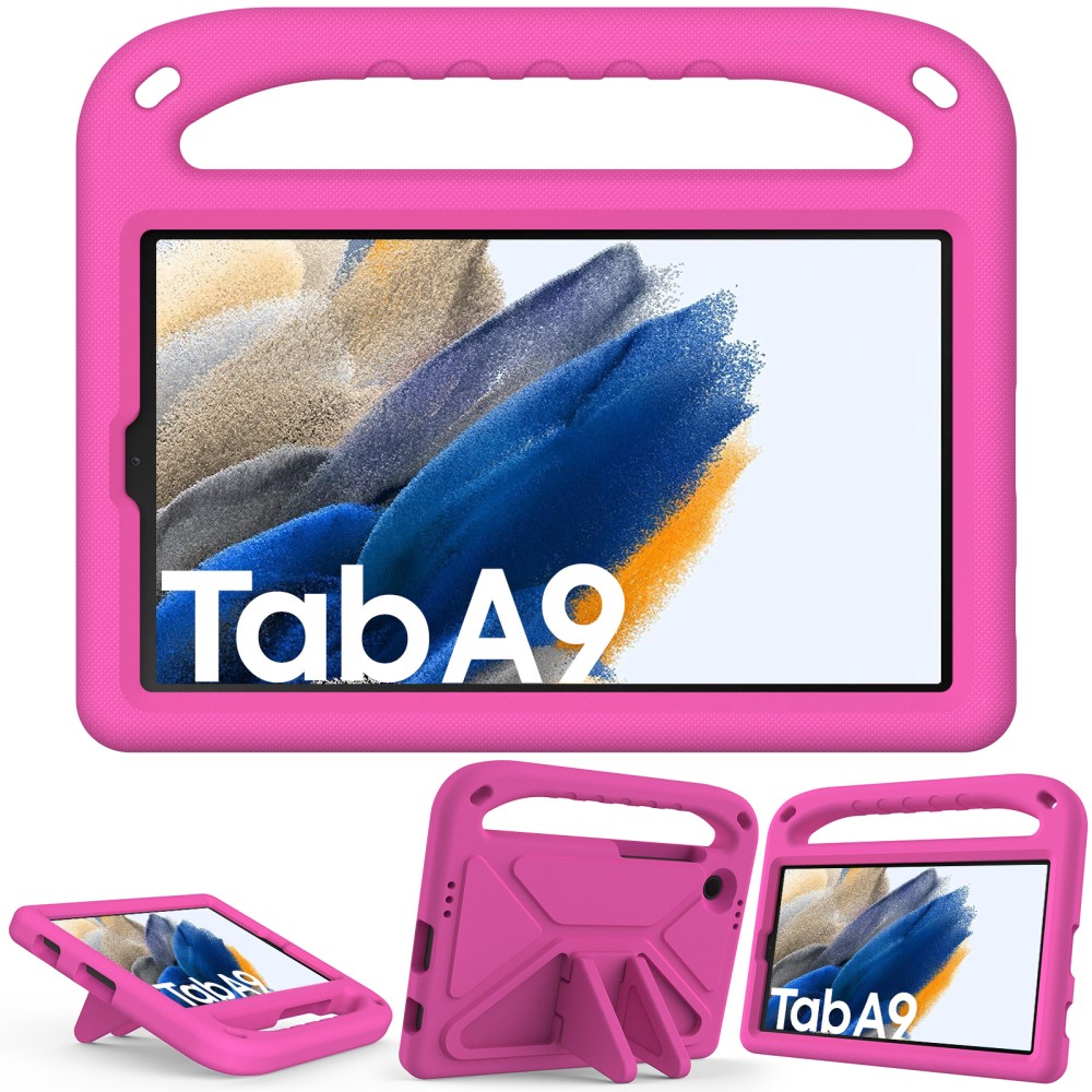  Samsung Galaxy Tab A11 / Tab A9 Skal EVA Kickstand Rosa