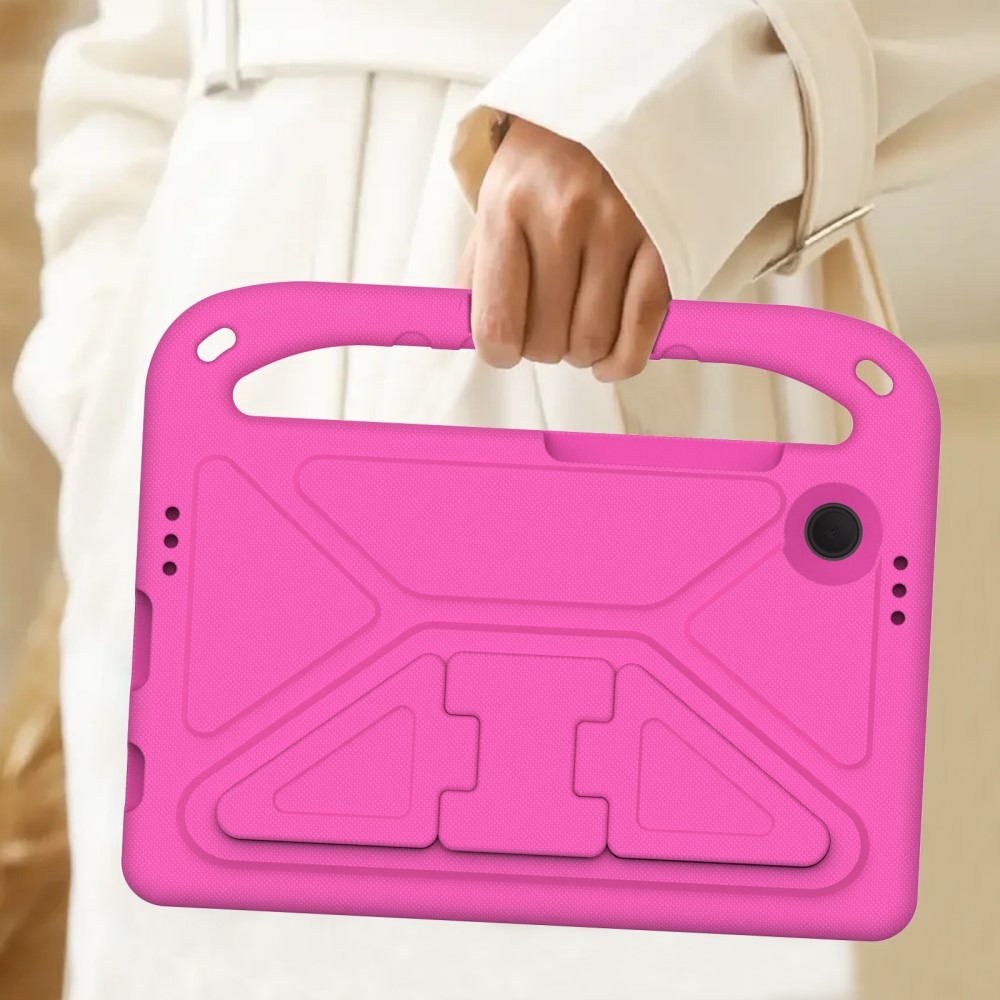  Samsung Galaxy Tab A11 / Tab A9 Skal EVA Kickstand Rosa