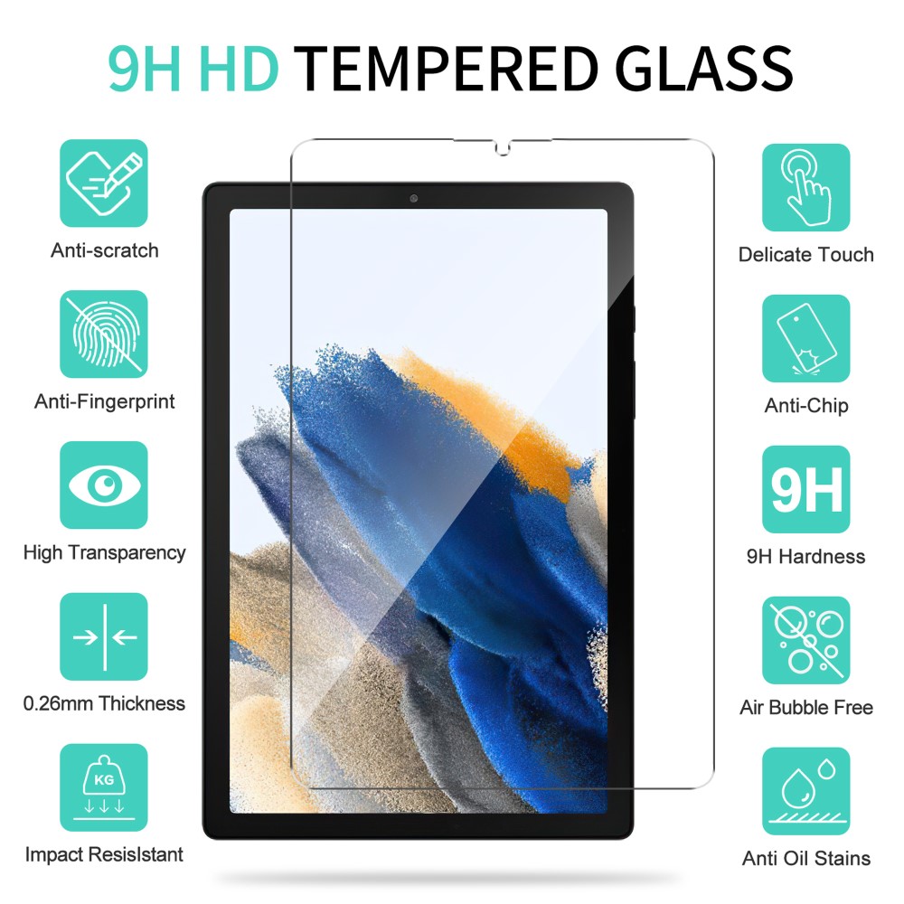  Samsung Galaxy Tab A11 / A9 Skärmskydd Härdat Glas