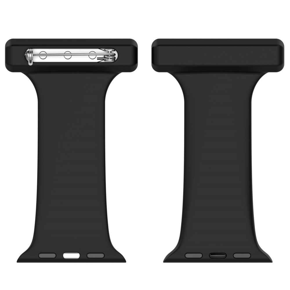  Apple Watch 42/44/45/46/49 mm Rem Sjuksköterska Svart
