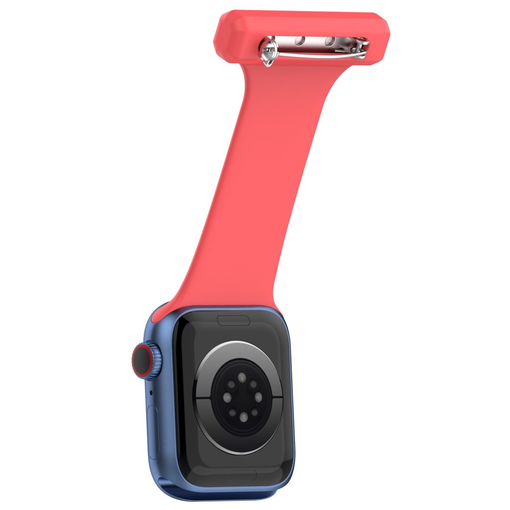  Apple Watch 42/44/45/46/49 mm Rem Sjuksköterska Röd