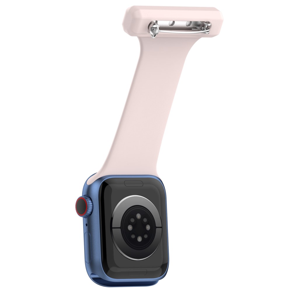  Apple Watch 42/44/45/46/49 mm Rem Sjuksköterska Ljus Rosa