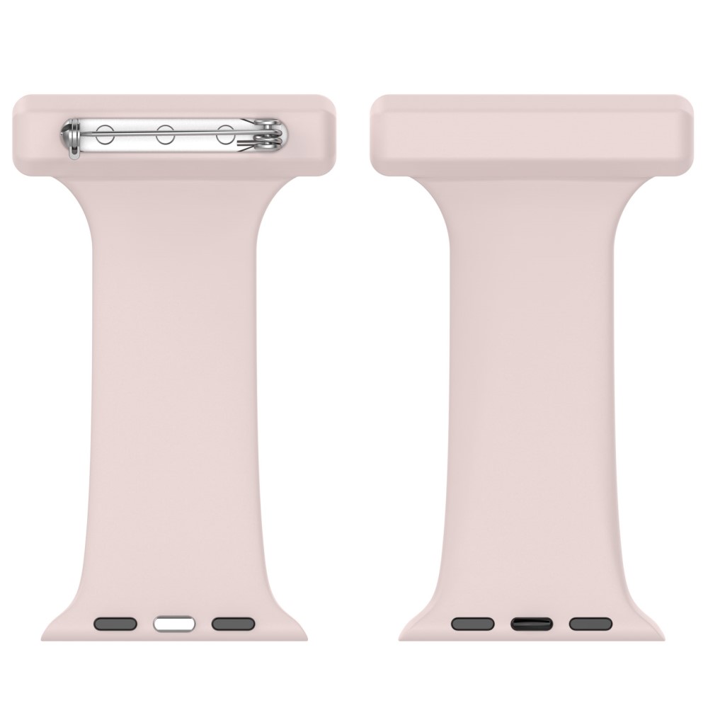  Apple Watch 42/44/45/46/49 mm Rem Sjuksköterska Ljus Rosa