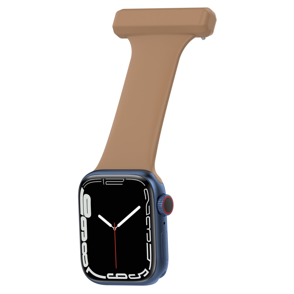  Apple Watch 42/44/45/46/49 mm Rem Sjuksköterska Brun