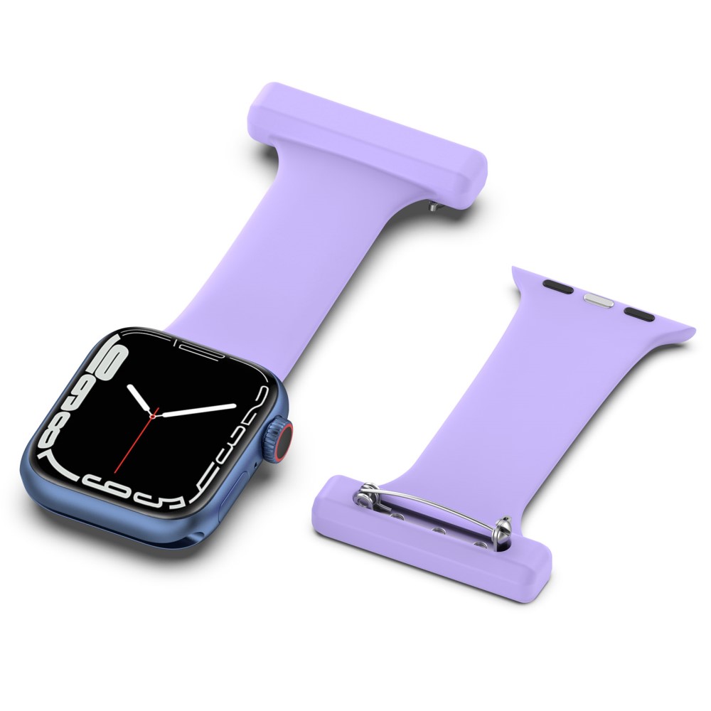  Apple Watch 38/40/41/42 mm Rem Sjuksköterska Lila