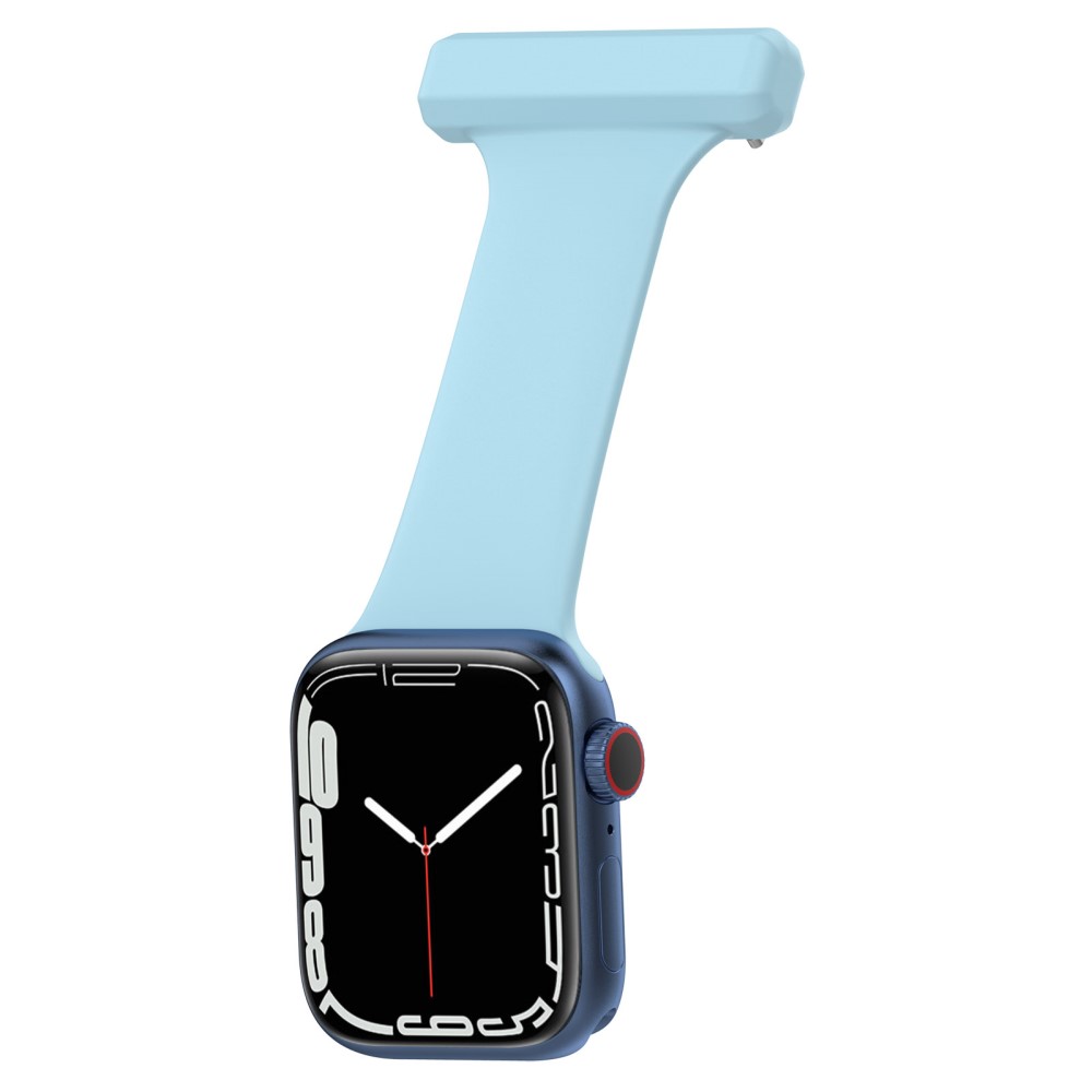  Apple Watch 38/40/41/42 mm Rem Sjuksköterska Ljus Blå