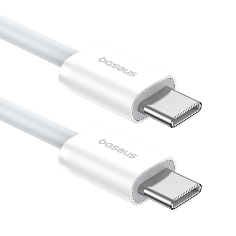 BASEUS Baseus 1m 30W PD USB-C - USB-C Kabel Superior Series 2 Vit