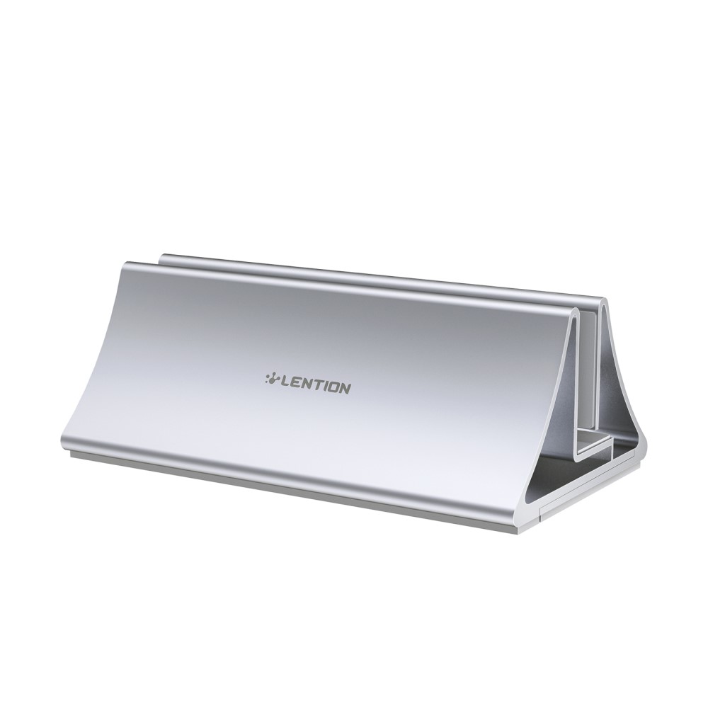 LENTION LENTION Universal Vertikal Aluminium Laptop Stativ Silver