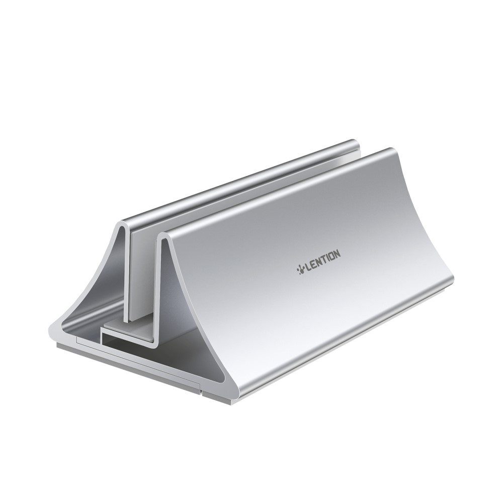 LENTION LENTION Universal Vertikal Aluminium Laptop Stativ Silver