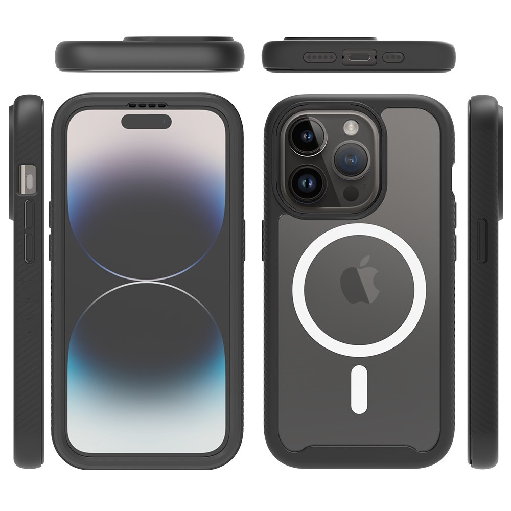  iPhone 15 Pro Max Skal MagSafe 360 Defense Svart