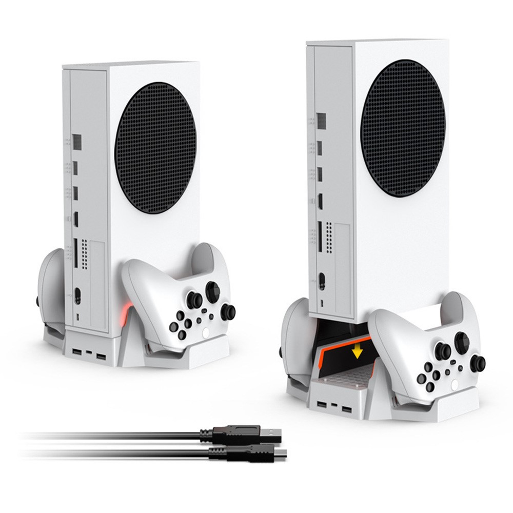 DOBE DOBE Xbox S/X Laddningsställ Med Laddare, Kylkning Och Batteripaket