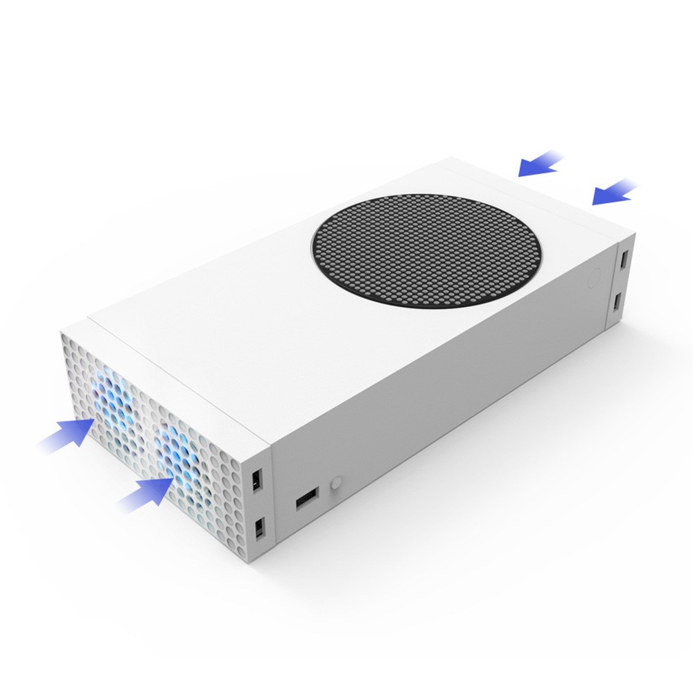 DOBE DOBE Xbox S Vertikal Stativ Med Dubbla Kylfläktar