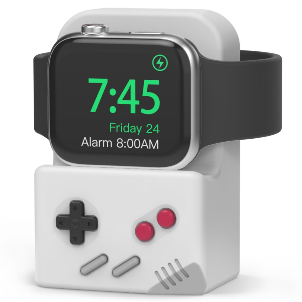 AHASTYLE AHASTYLE Apple Watch Laddningsställ Gamepad Silikon Grå