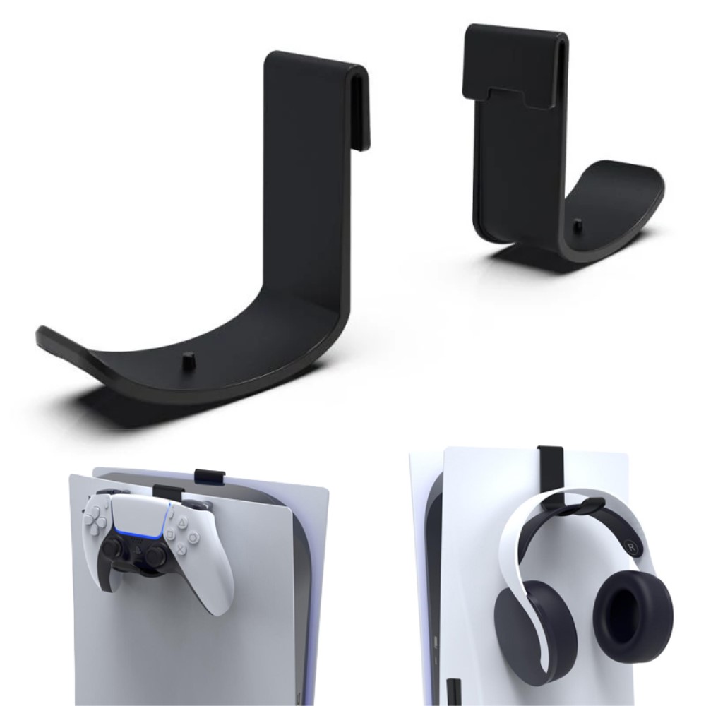 iPega iPega 2-PACK Fäste För PS5 Handkontroll/Pulse Headset Svart