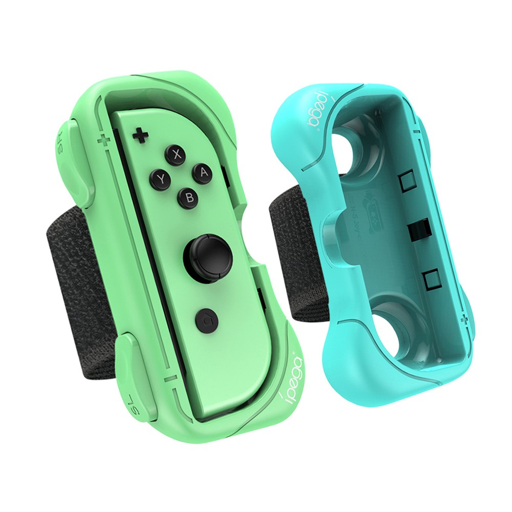iPega iPega 2-PACK Armband Med Fäste För Joy-Con Grön/Blå