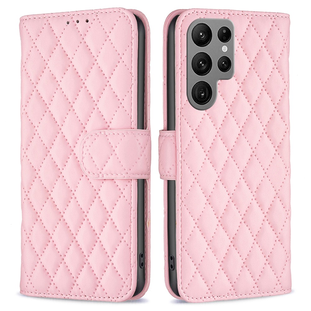  Samsung Galaxy S24 Ultra Fodral Diamond Rosa