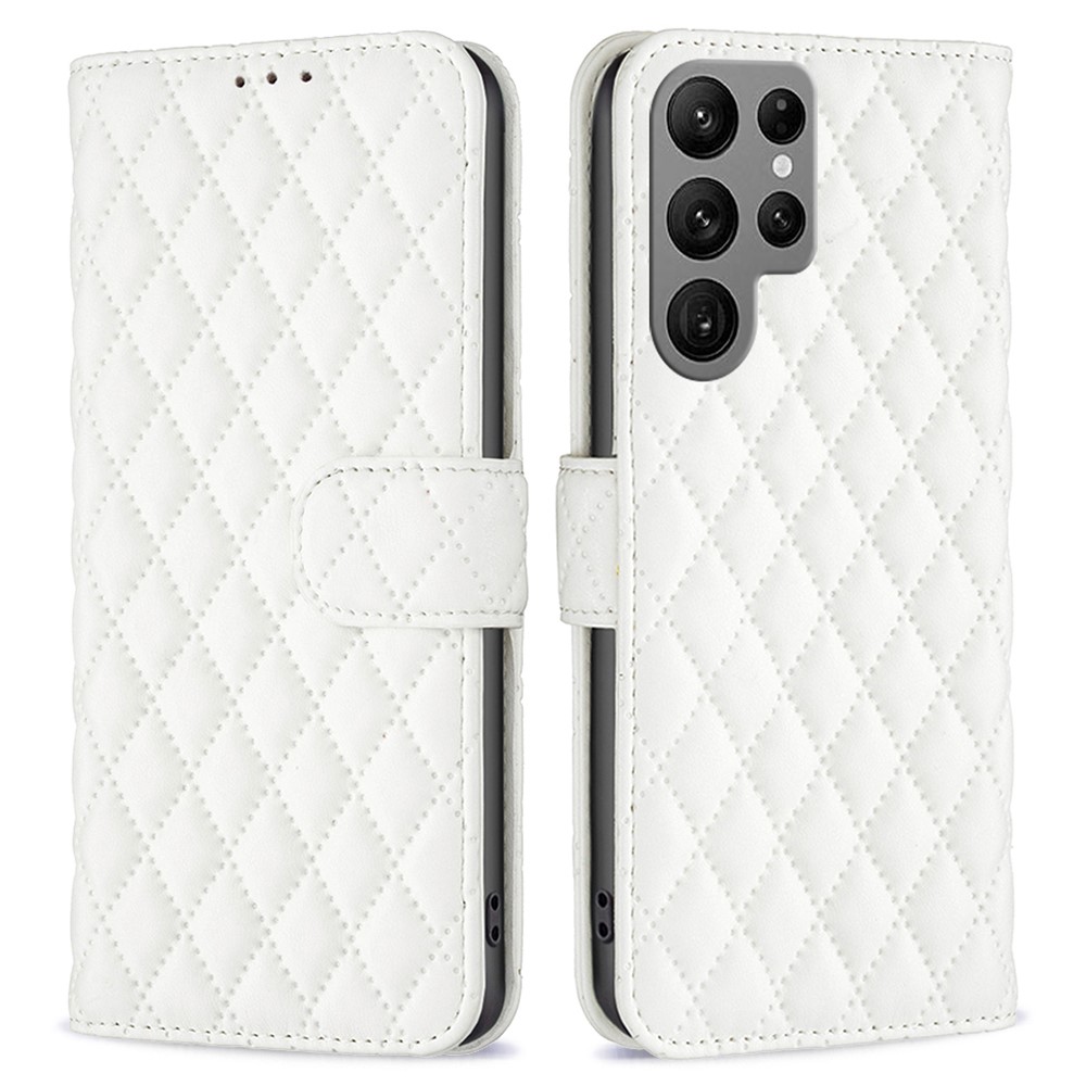  Samsung Galaxy S24 Ultra Fodral Diamond Vit
