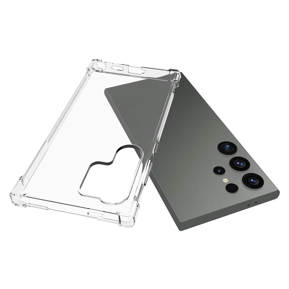  Samsung Galaxy S24 Ultra Skal Shockproof TPU Transparent