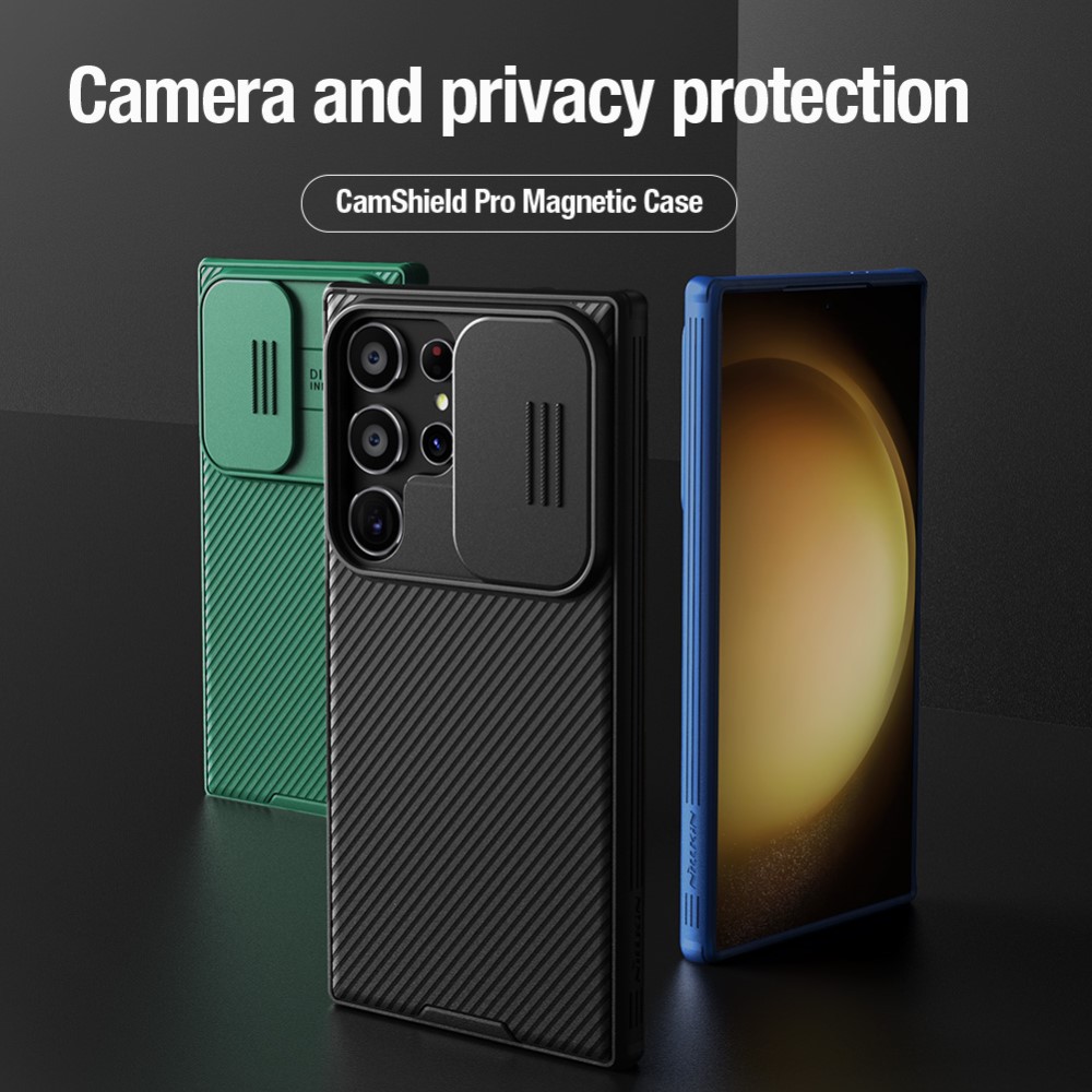 NILLKIN NILLKIN Galaxy S24 Ultra Skal MagSafe CamShield Pro Svart