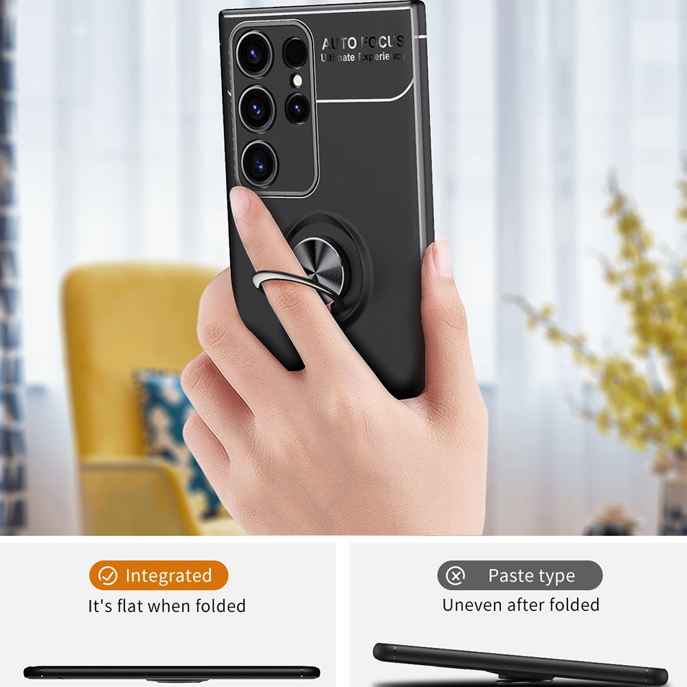  Samsung Galaxy S24 Ultra Skal Ring Blå