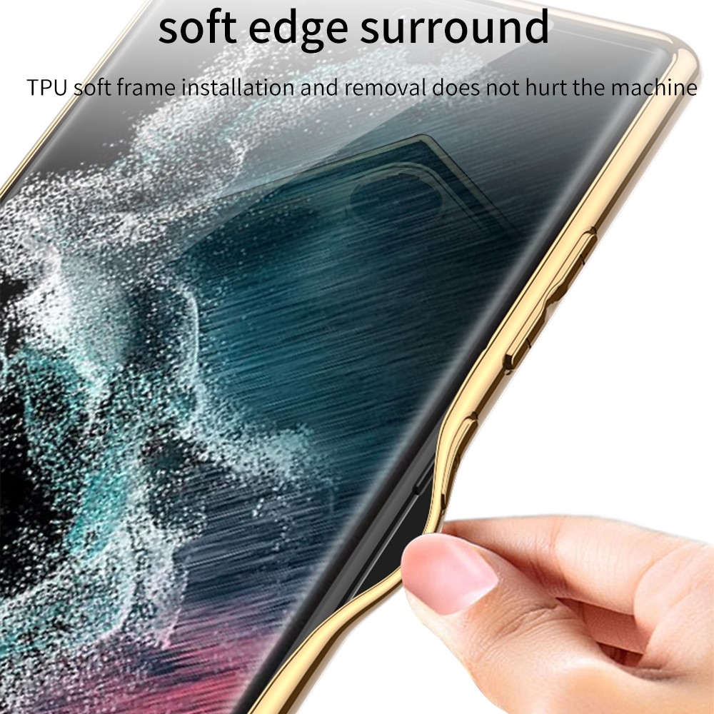 GKK GKK Samsung Galaxy S24 Ultra Skal Slim Electroplate Roséguld