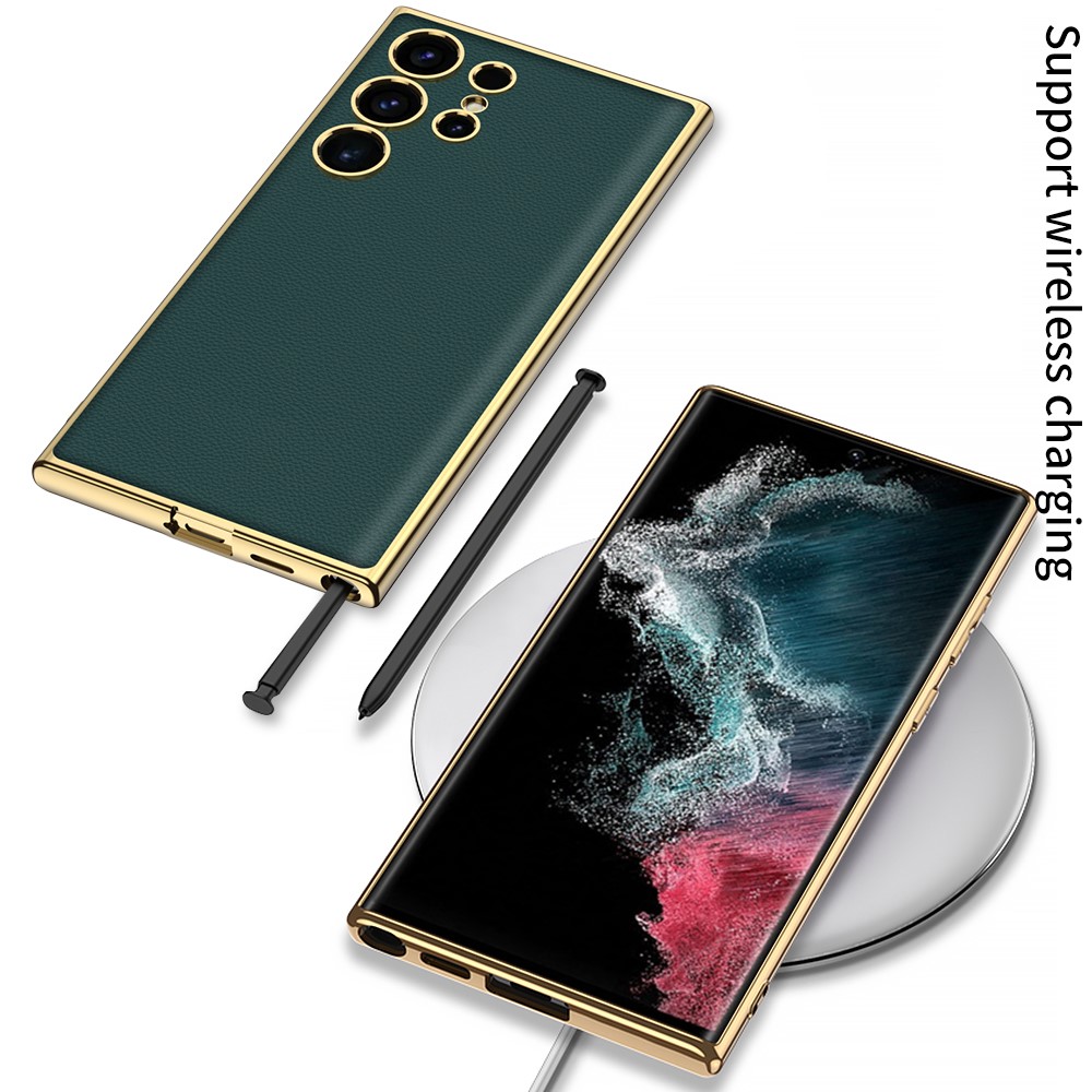 GKK GKK Samsung Galaxy S24 Ultra Skal Slim Electroplate Roséguld