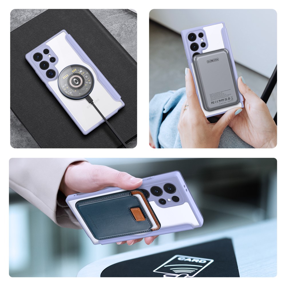 DUX DUCIS DUX DUCIS Galaxy S24 Ultra Fodral MagSafe Skin X Pro Lila