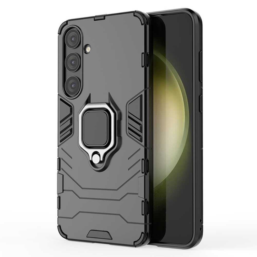  Samsung Galaxy S24 Plus Skal Ring Hybrid Armor Svart