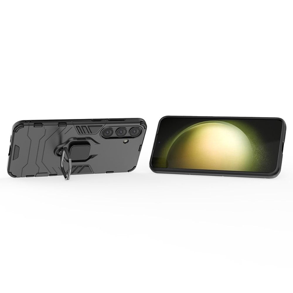  Samsung Galaxy S24 Plus Skal Ring Hybrid Armor Svart