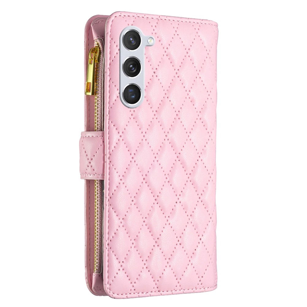 BINFEN BINFEN Galaxy S24 Fodral Diamond Multifunktionell Rosa