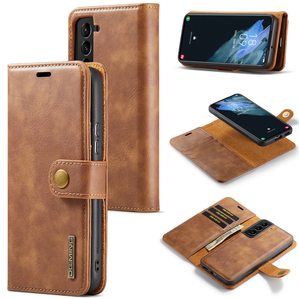 DG.MING DG.MING Galaxy S24 2in1 Magnet Fodral / Skal Brun