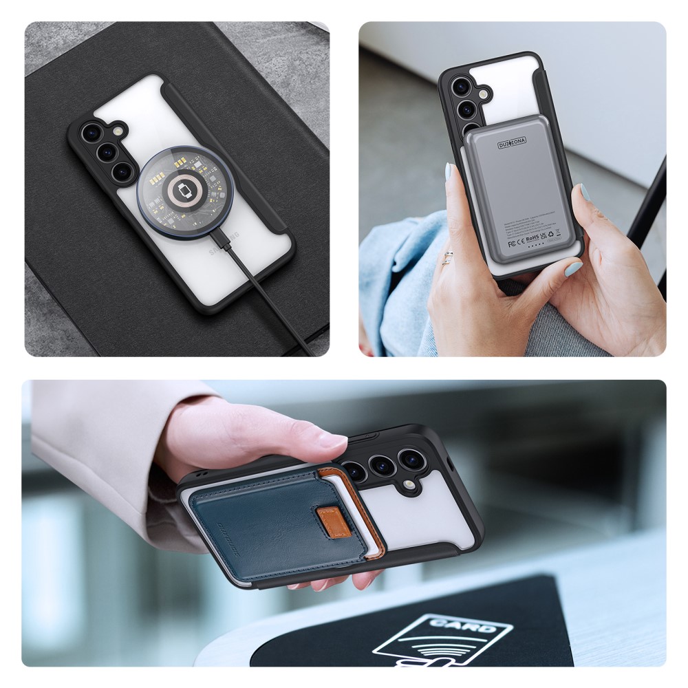 DUX DUCIS DUX DUCIS Galaxy S24 Fodral MagSafe Skin X Pro Svart