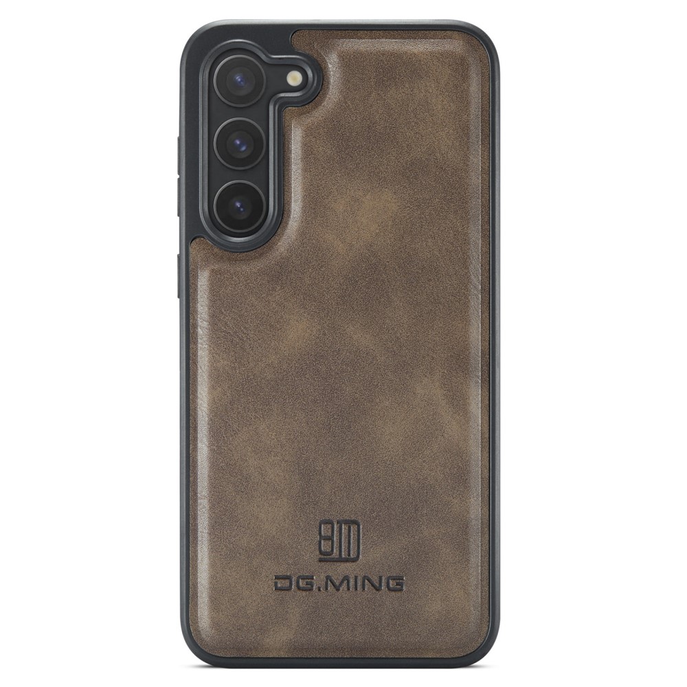 DG.MING DG.MING Samsung Galaxy S24 Skal Läderbelagt Brun
