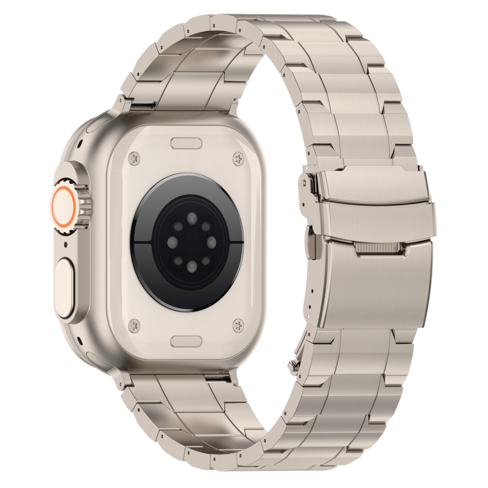  Apple Watch 42/41/40/38 mm Armband Steel Titanium