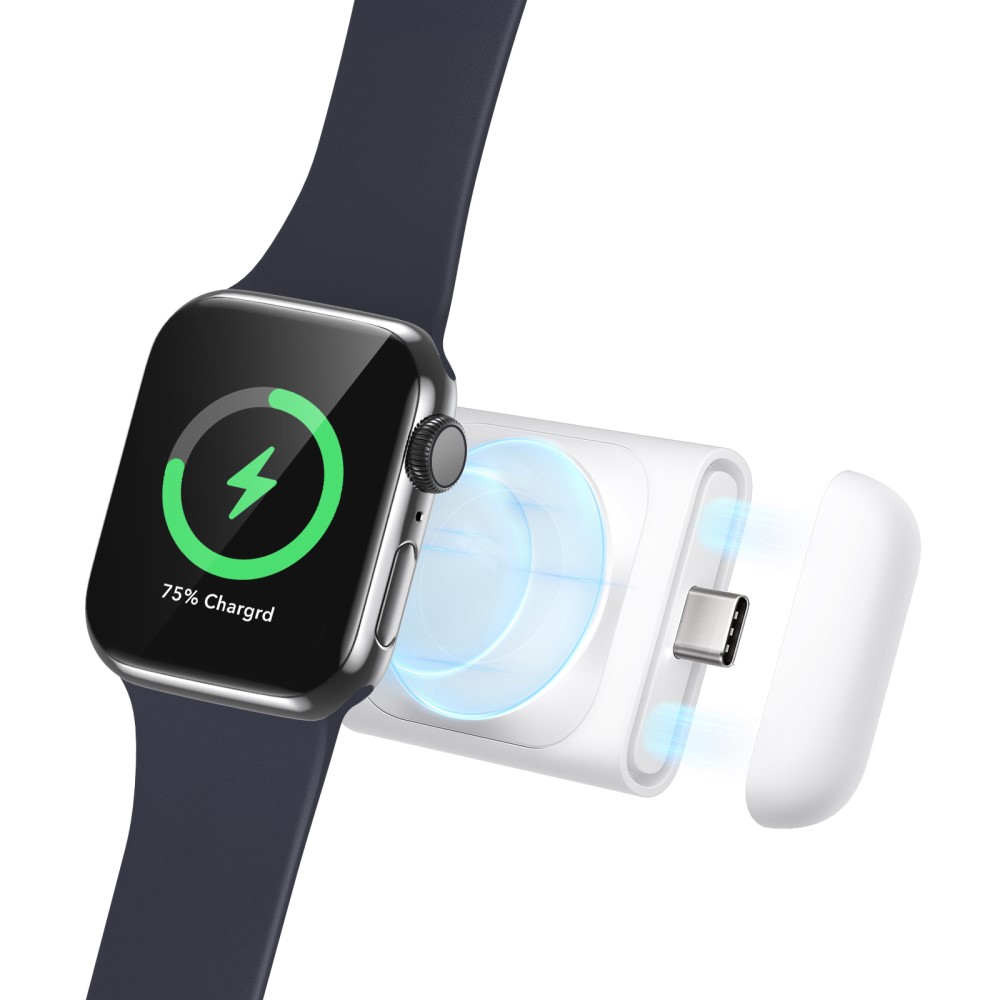 ESR ESR Apple Watch Magnetisk Trådlös Laddning USB-C Vit