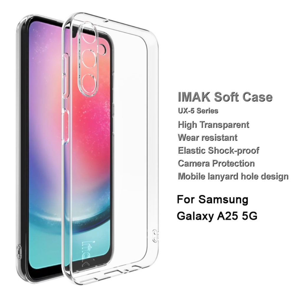IMAK IMAK Samsung Galaxy A25 5G Skal TPU Transparent