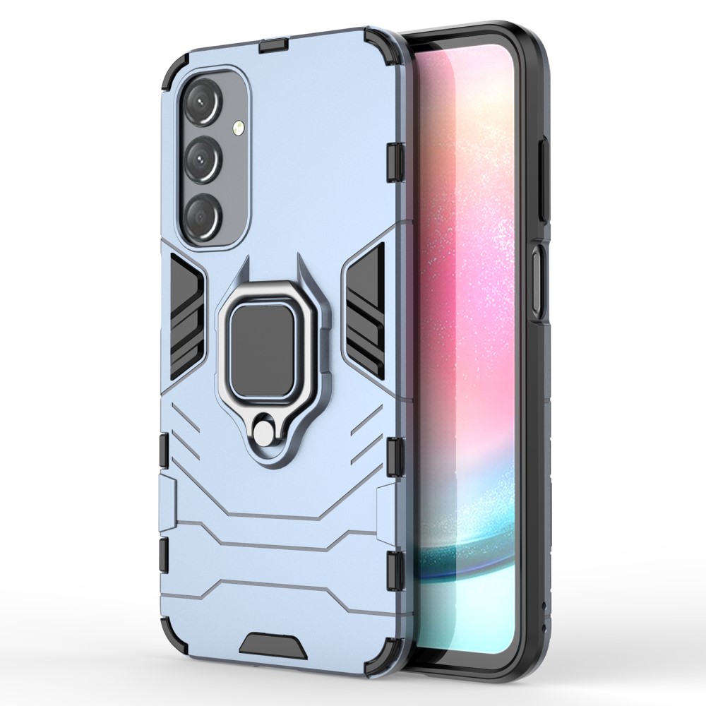  Samsung Galaxy A25 5G Skal Ring Hybrid Armor Blå