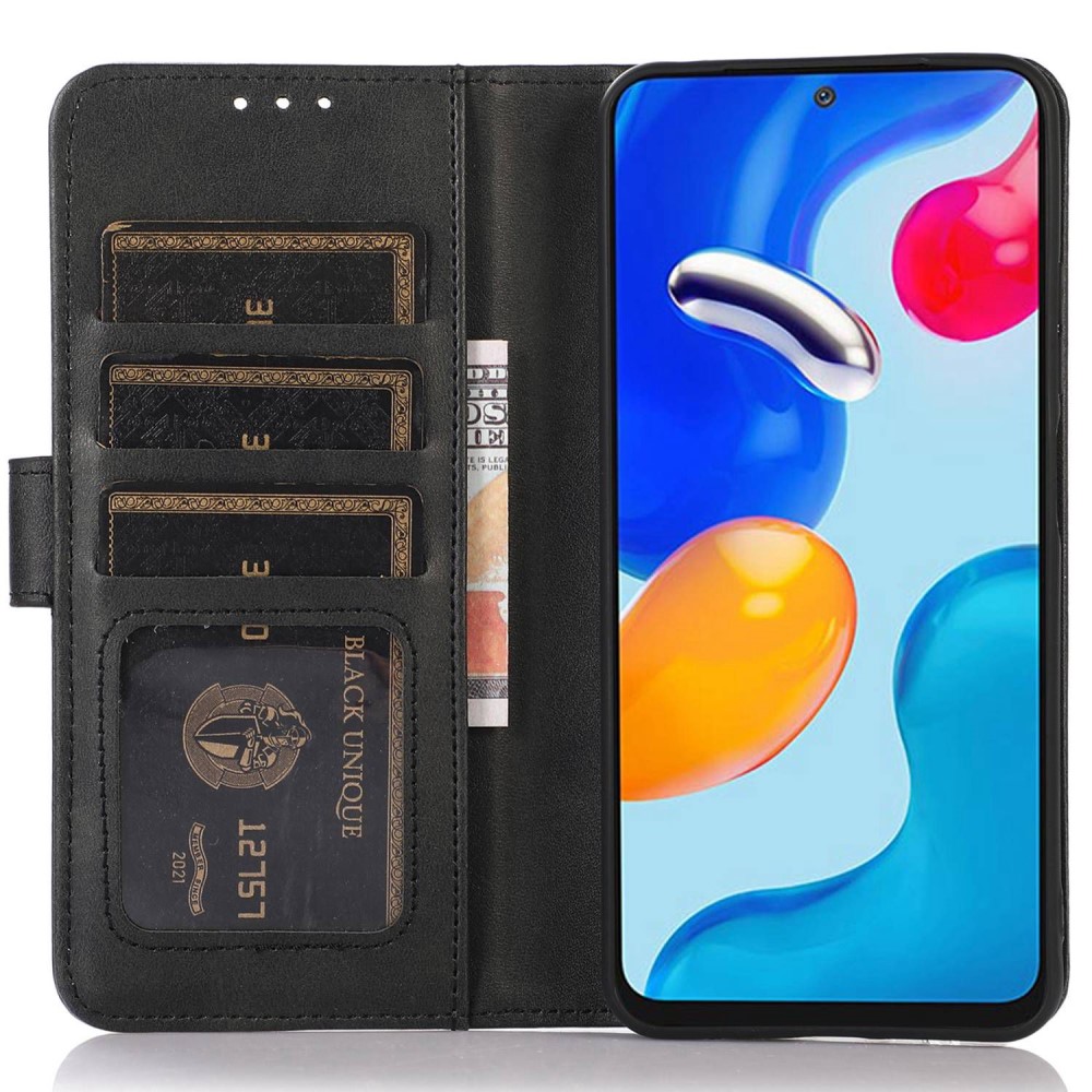  Samsung Galaxy A05s 4G Fodral Läder Svart