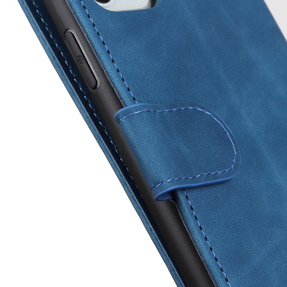 KHAZNEH KHAZNEH Samsung Galaxy A05s 4G Fodral Retro Läder Blå