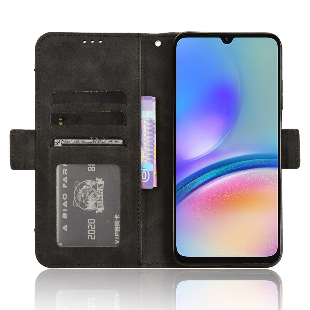  Samsung Galaxy A05s 4G Fodral Med Avtagbart Kortfodral Svart