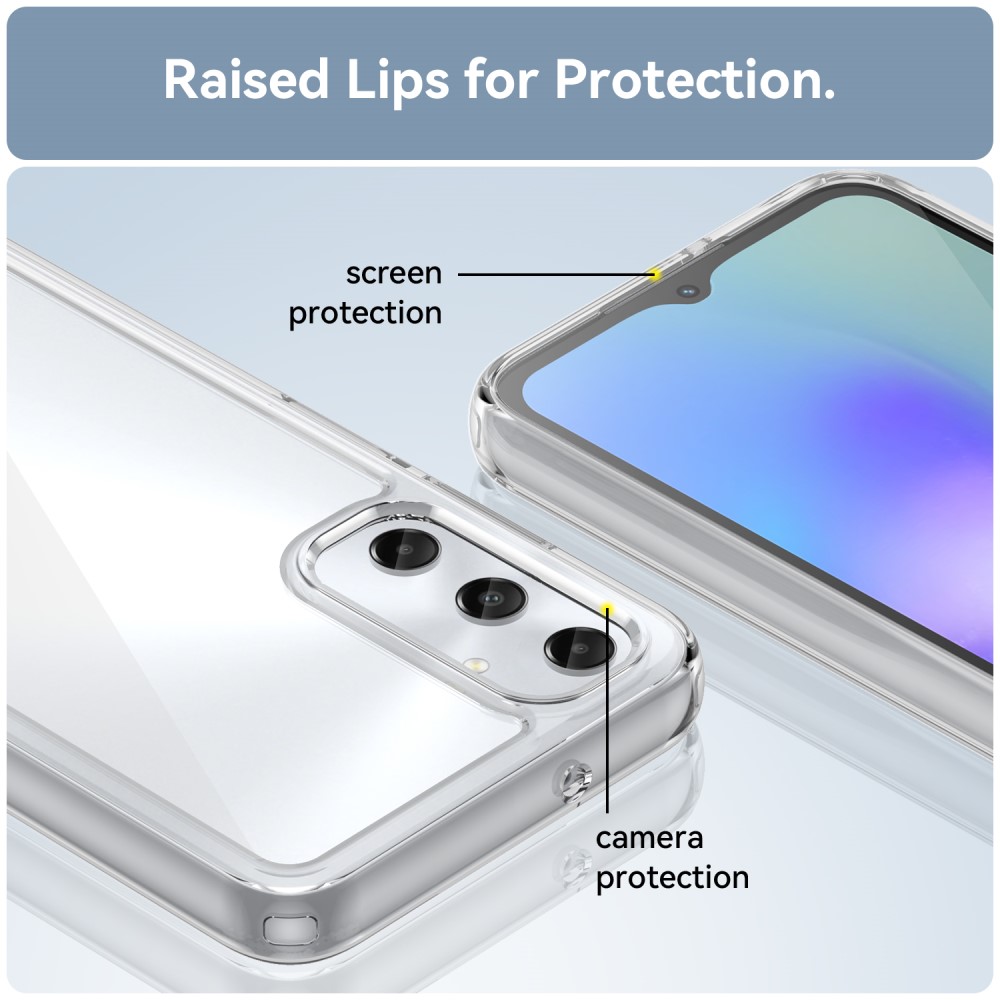  Samsung Galaxy A05s 4G Skal TPU/Akryl Shockproof Transparent